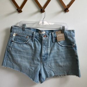 NWT Madewell Relaxed Denim Shorts